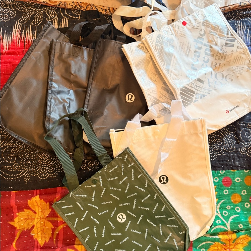 lululemon athletica Small Tote Bags